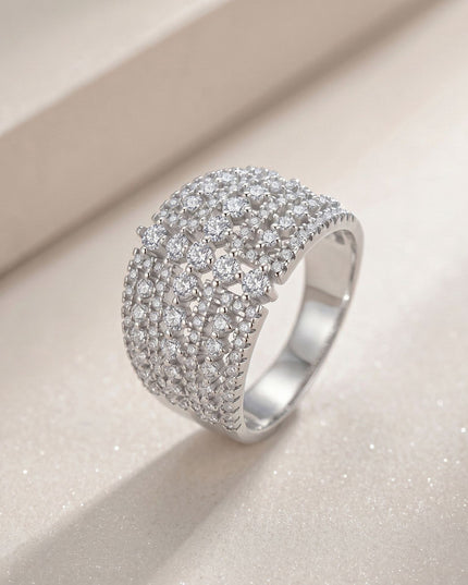 Wholesale jewelry rings S925 sterling silver moissanite ring, ring set 925 silver sterling silver design design hand ring