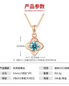 40cm+5cm extension chain / 6.5mm 1 Kramosan diamond *1 S925 sterling silver