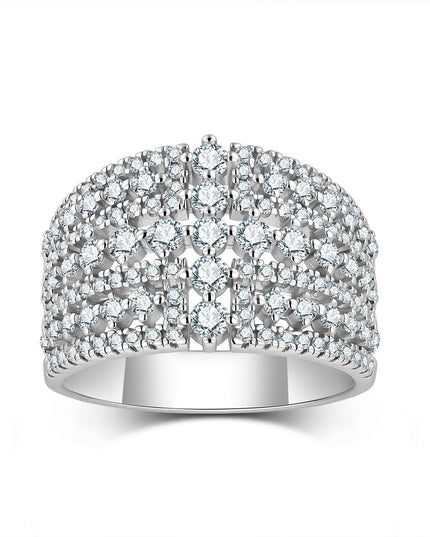 Wholesale jewelry rings S925 sterling silver moissanite ring, ring set 925 silver sterling silver design design hand ring